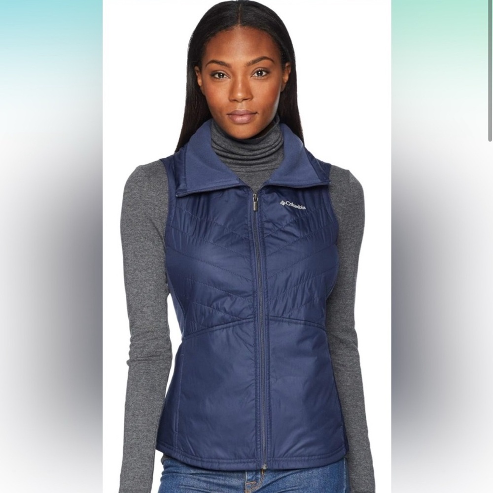 Columbia Women's XL Navy Blue Vest